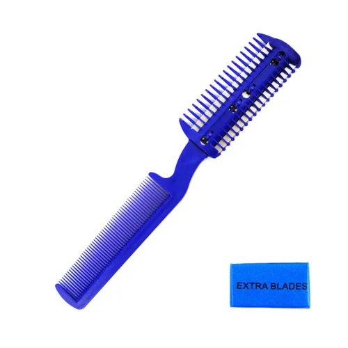 Vista 2 de Peine de afeitar universal unisex para corte y peinado de cabello fino y grueso