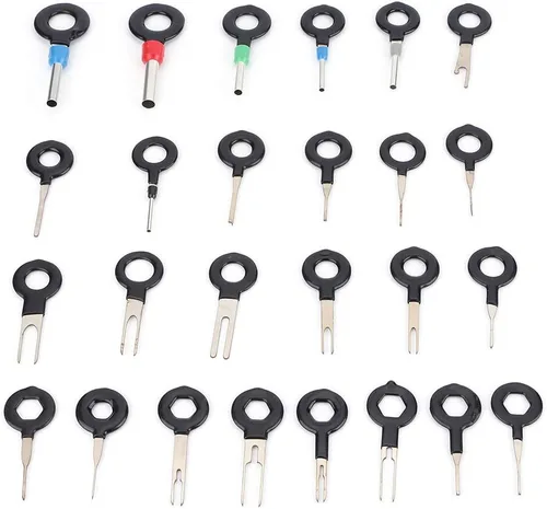 Vista 8 de Kit de 70 piezas de expulsión de terminales para automóvil, kit de herramientas de extracción de terminales, juego de herramientas de extracción