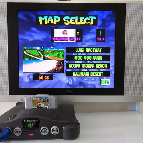 Vista 4 de N64 Games Mario Kart N64, Nintenton 64 Games Cartridge Card for Nintendo 64 N64 Console US Version