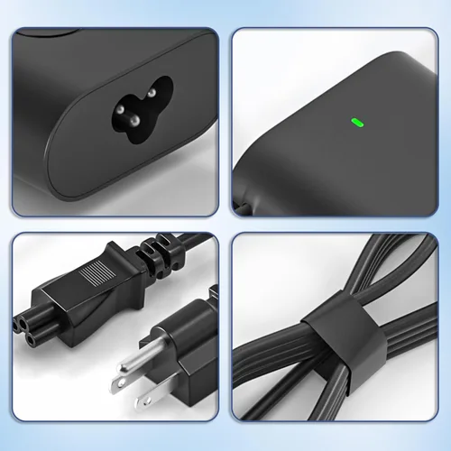 Vista 6 de Cargador tipo C de 65 W para Dell Latitude 3120 3189 3190 3310 3330 3340 3390 3510 3520 3550 5300 5330 5410 5430 5530 7275 7390 7400 Adaptador de CA