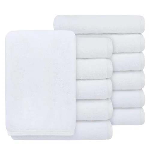 Vista 29 de SINLAND Paños faciales de microfibra de secado rápido toallita de lavado de 8 x 8 pulgadas paño de lavado facial absorbente suave paños removedores