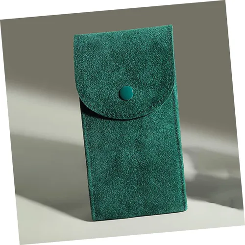 Vista 8 de Holibanna Bolsa de reloj para hombre, bolsa de tela para reloj, bolsa de joyería portátil, soporte de pendientes para relojes, joyería decorativa