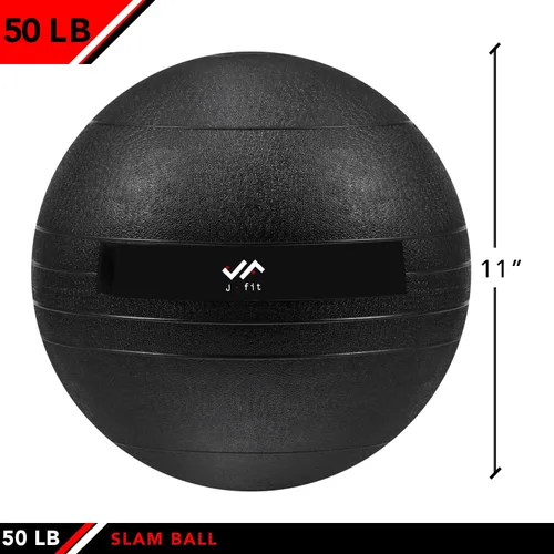 Vista 2 de JFIT Slam Ball Negro