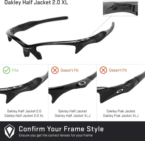 Vista 5 de Revant Replacement Lenses for Oakley Half Jacket 2.0 XL OO9154 Adapt Gris Fotocrómico