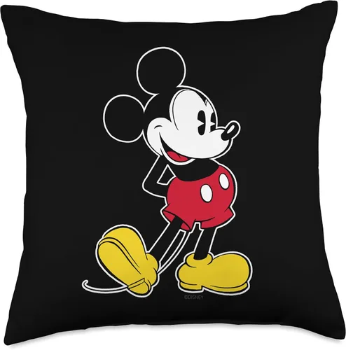 Vista 5 de Disney Mickey Mouse Classic Pose - Almohada negra