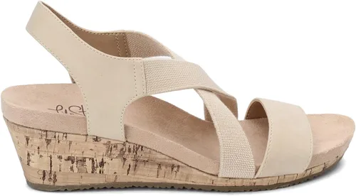 Vista 2 de Sandalia LifeStride Mexico, de cuña, para mujer