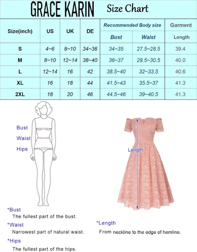 Vista 3 de GRACE KARIN Vestidos de invitada de boda para mujer, vestido de cóctel de verano 2023
