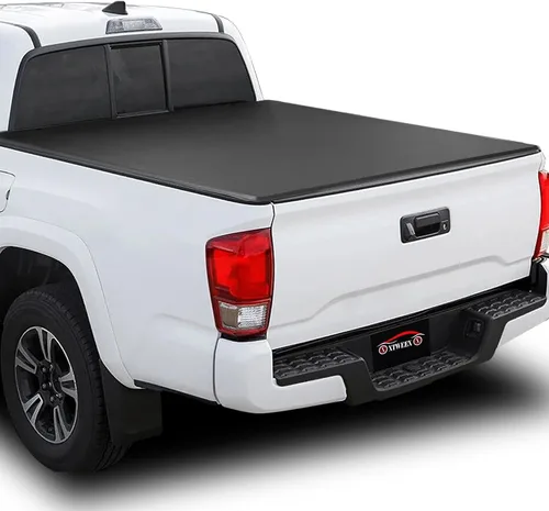 Vista 13 de Cubierta rígida de tres pliegues para Toyota Tundra 2000-2006 con caja de 6.5 pies