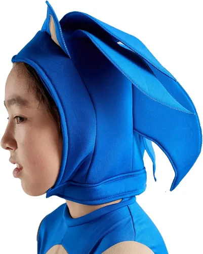 Vista 4 de WOHOPARKI The Hedgehog Sonic Custome For Boys Halloween Sonic Cutsomes Pretend Play