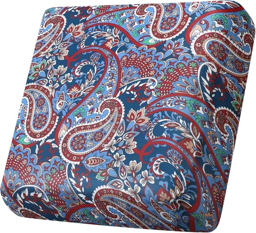 Vista 11 de Fuloon Fundas de Cojines para Sofá, Fundas de Cojines de Asiento Elásticas Estampadas, Fundas Protectoras Lavables para Muebles, para Sillón