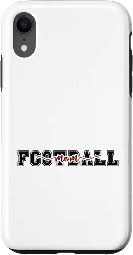Vista 25 de Proud Football Mom Game Day Varsity Script Style Case for iPhone 17