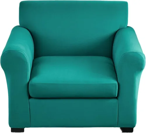 Vista 69 de Fundas elásticas para sofá de 1/2/3 cojines, funda estampada con fundas de cojín de asiento separadas, fundas de sofá lavables, protector de muebles