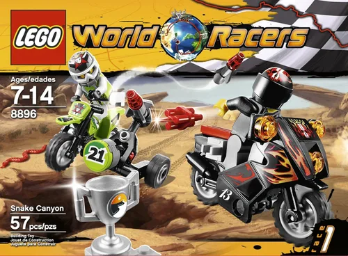 Vista 2 de LEGO World Racers Snake Canyon 8896