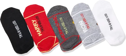 Vista 3 de Harry Potter Unisex Kids 5 Pack No Show Socks