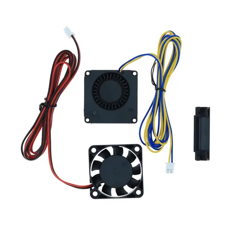 Vista 11 de CR 10 Extrusora Ventilador de enfriamiento DC 12V 40x40x10MM Ventilador y ventilador axial con conducto de enfriamiento activo para impresora 3D