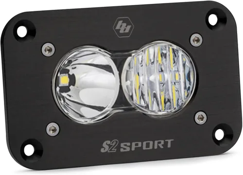 Vista 6 de S2 Sport Led para Conducción/Combo Montaje Empotrado en Ámbar Baja Designs