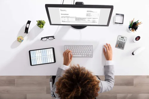 Vista 5 de Calculadora de escritorio Casio MS-80B de funciones estándar