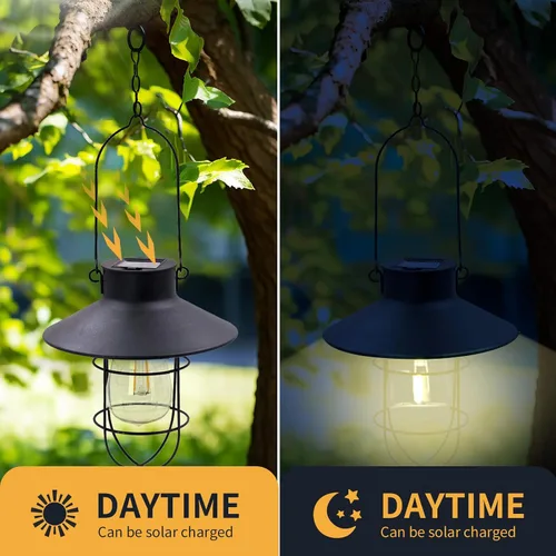 Vista 2 de Replacement Solar Light Parts-Solar Lanterns Outdoor Waterproof Two Sizes