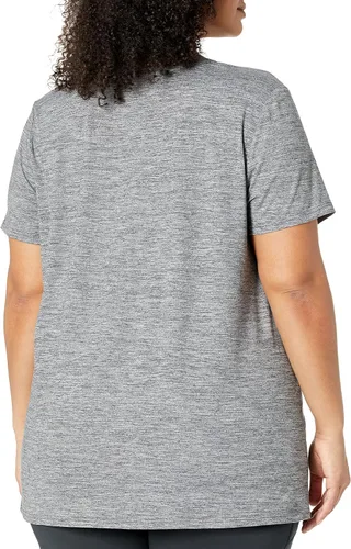 Vista 6 de Amazon Essentials Camiseta de manga corta con cuello redondo para mujer, de secado rápido, para entrenamiento, gimnasio, paquete múltiple