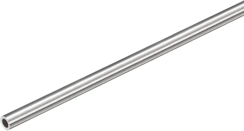 Vista 90 de Uxcell Tubo capilar de acero inoxidable 304, OD 0.4 mm x 0.1 mm de grosor de pared, 250 mm de longitud, tubo metálico para maquinaria industrial