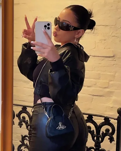 Vista 5 de Rmerom Y2K - Gafas de sol para mujer, sin montura envolvente, con protección envolvente, 2000S, a la moda, de gran tamaño, Y2K