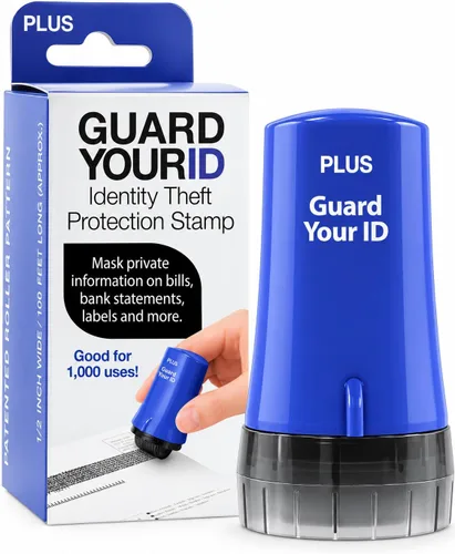 Vista 19 de Guard Your ID Advanced 2.0 Rodillos de goma para robo de identidad, borrador de dirección y prevención de seguridad (Paquete regular de 3, negro)