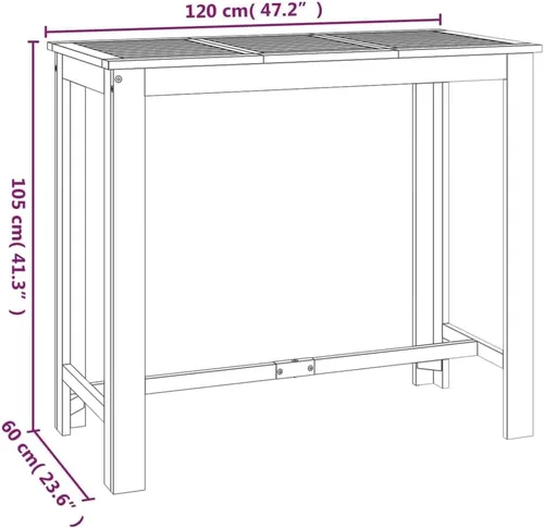 Vista 6 de Mesa de bar para patio, mesa auxiliar de piscina, soporte para plantas, mesa de bebidas, mesa de bar, mesa de café, mesa de césped, mesas
