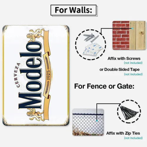 Vista 7 de Letreros de bar, carteles de cerveza para cueva de hombre, letreros de cerveza, decoración de garaje, decoración de bar, 8 x 12 pulgadas, póster
