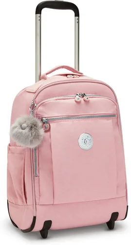 Vista 2 de Kipling Gaze - Mochila grande con ruedas para mujer Rosa Bridal Rose talla única
