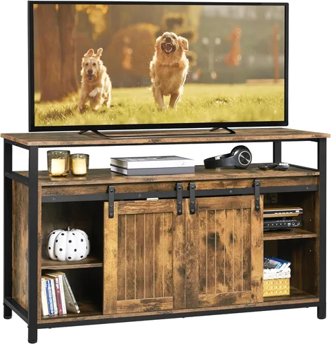 Vista 10 de Yaheetech Soporte de TV de granja para puerta corrediza de granero