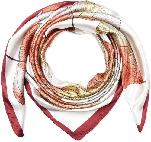 Vista 116 de corciova - Bufanda cuadrada grande para mujer, diadema sedosa para cabello rizado, lazo para dormir por la noche, bandana a la moda, 35 x 35