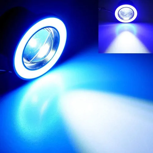 Vista 4 de BLINGLIGHTS Kit de lámpara de conducción de luz antiniebla LED Xtra redonda de 3 pulgadas