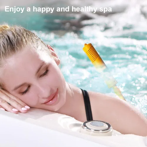 Vista 8 de SPA - Piezas de palo mineral con 4 meses de vida útil universal para bañera de hidromasaje y piscina (amarillo, paquete de 6)