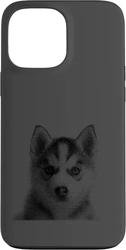 Vista 23 de Chic Husky Puppy for Dog Mom and Paw Parents Case for iPhone 16