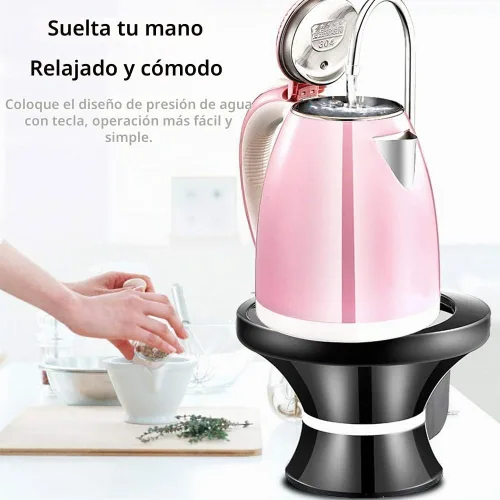 Vista 7 de Bomba dispensadora de agua automática recargable USB - para jarras de 1 a 5 galones, bomba de botella de agua eléctrica sin manos para el hogar