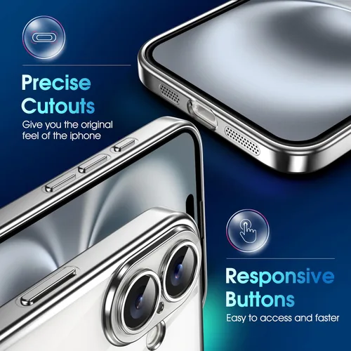 Vista 293 de Supdeal Funda cristalina transparente para iPhone 11, [No se amarillea] [Protección de la cámara] [Probado contra caídas de grado militar] Funda