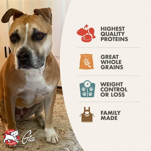 Vista 3 de Comida seca premium Fromm Gold para control de peso para perros - Alimento para perros de gestión de peso para razas medianas y pequeñas - Receta