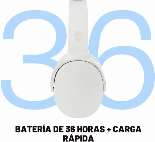 Vista 2 de Skullcandy Hesh Evo Wireless Over-Ear Bluetooth Headphones - Bone Hueso