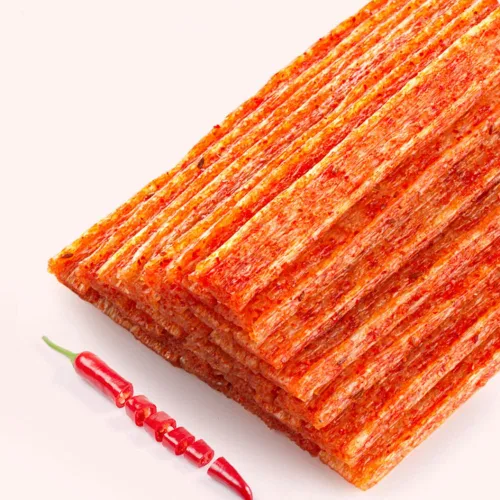 Vista 6 de Weilong Latiao - Gluten picante, tradicional chino picante, paquete de 2 unidades, 3.60 oz
