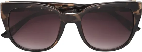 Vista 2 de Nine West Gafas de sol Shayna para mujer, ojo de gato, marrón tortuga, 2.047 in, tortuga marrón