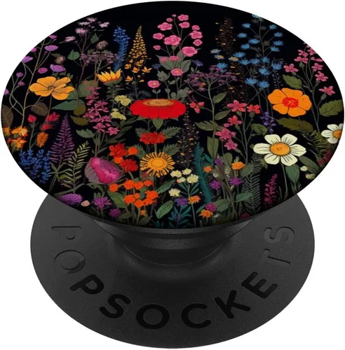 Vista 6 de Lindas flores silvestres coloridas para amantes de las flores, PopSockets MagSafe PopGrip para iPhone