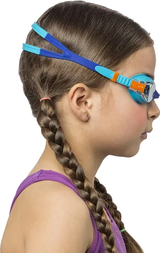 Vista 7 de Cressi Gafas de natación coloridas para niños y niñas de 4 a 8 años de edad, delfín 2.0, estrellas de mar y caballito de mar: diseñadas en Italia