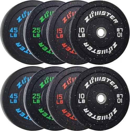 Vista 23 de 2-Inch Bumper Plate, Olympic Weight Plate HIGH BOUNCE