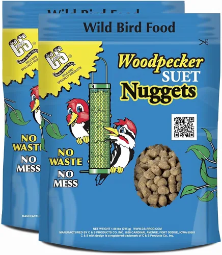 Vista 20 de C&S Nuggets de sebo con sabor a bayas, sebo de pájaro para pájaros