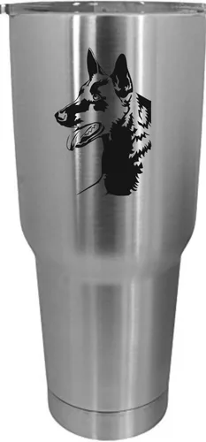Vista 241 de Cairn Terrier - Vaso grabado con temática de perro, 30 onzas