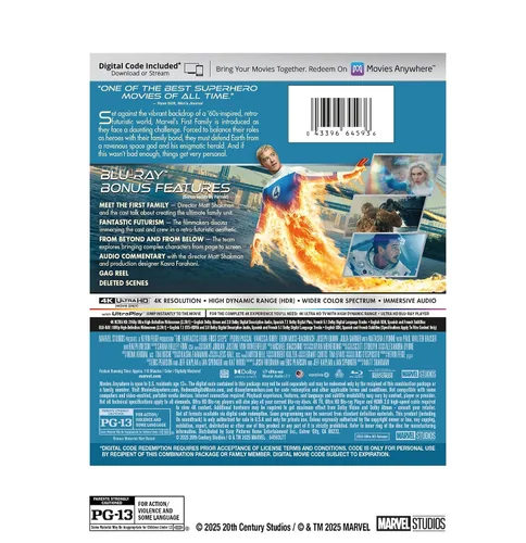 Vista 2 de The Fantastic Four: First Steps - 4K + Blu-ray + Digital