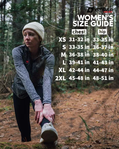 Vista 6 de Venture Heat Women's Bluetooth Heated Shirt with Battery Pack Included - App Control Thermal Long Sleeve 7.4V