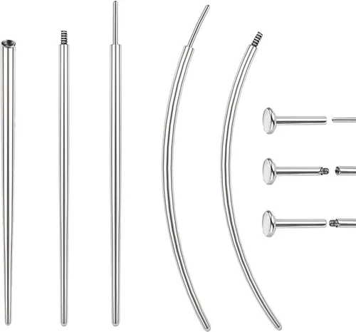 Vista 11 de Piercing Taper Ball Grabber Tool Stainless Steel Nose Ear Piercing Kits