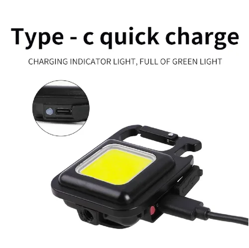 Vista 2 de Mini Linterna Llavero Led