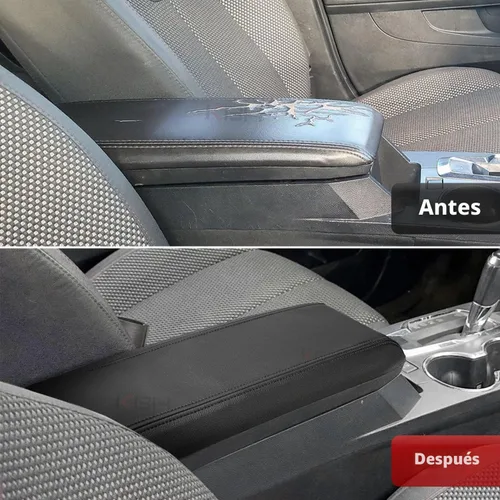 Vista 5 de KBH Funda de repuesto para reposabrazos de consola central para GMC Terrain, Chevy Equinox 2010 2011 2012 2013 2014 2015 2016 2017, cuero de vinilo